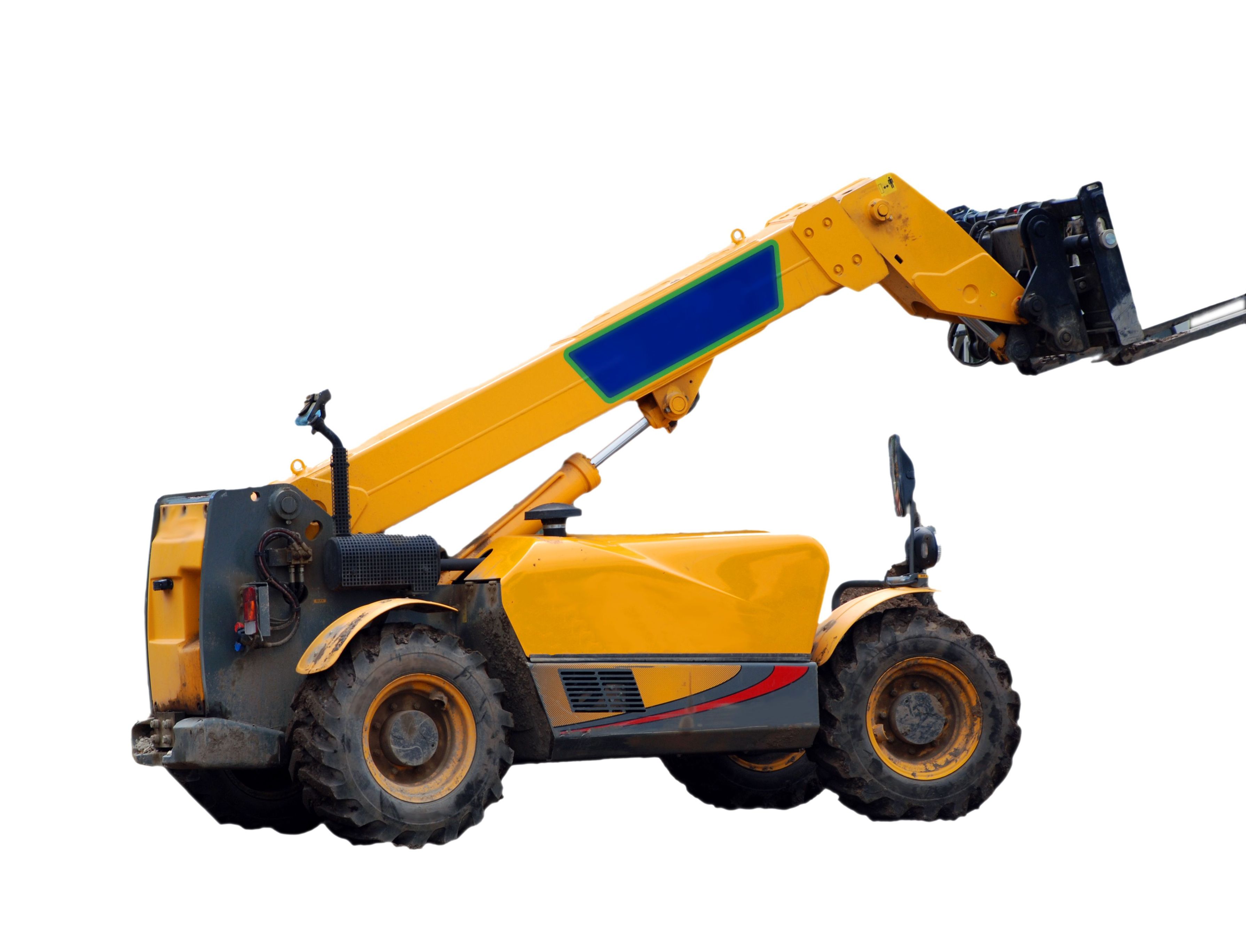 What is the role of a mobile crane?