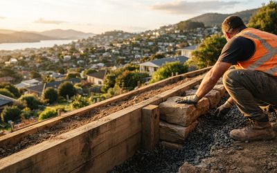 Planning Retaining Walls for Sloping Blocks in Hobart, TAS